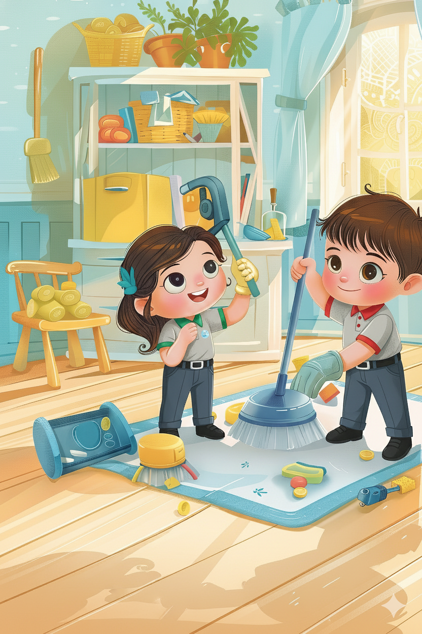 Group of kids doing activities